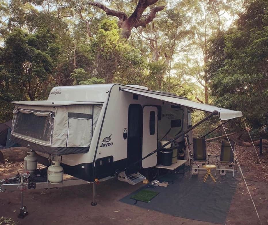 Hybrid Camper in the Green Patch, Booderee