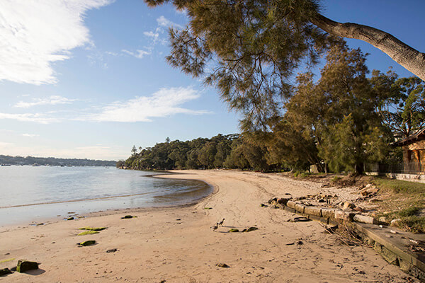 Darook Park, view of the beach